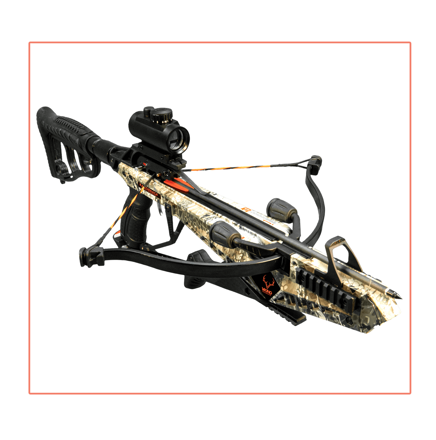 Viking Razorback Lever Cocking Recurve Crossbow Package