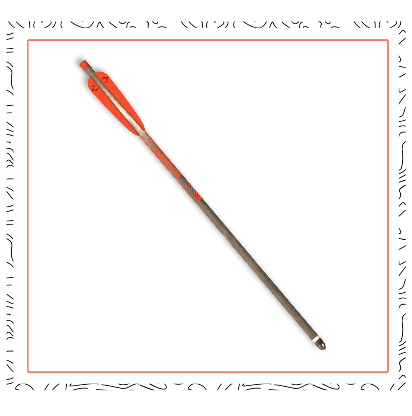 20" Slammin Xs Carbon Bolts (6-pack)