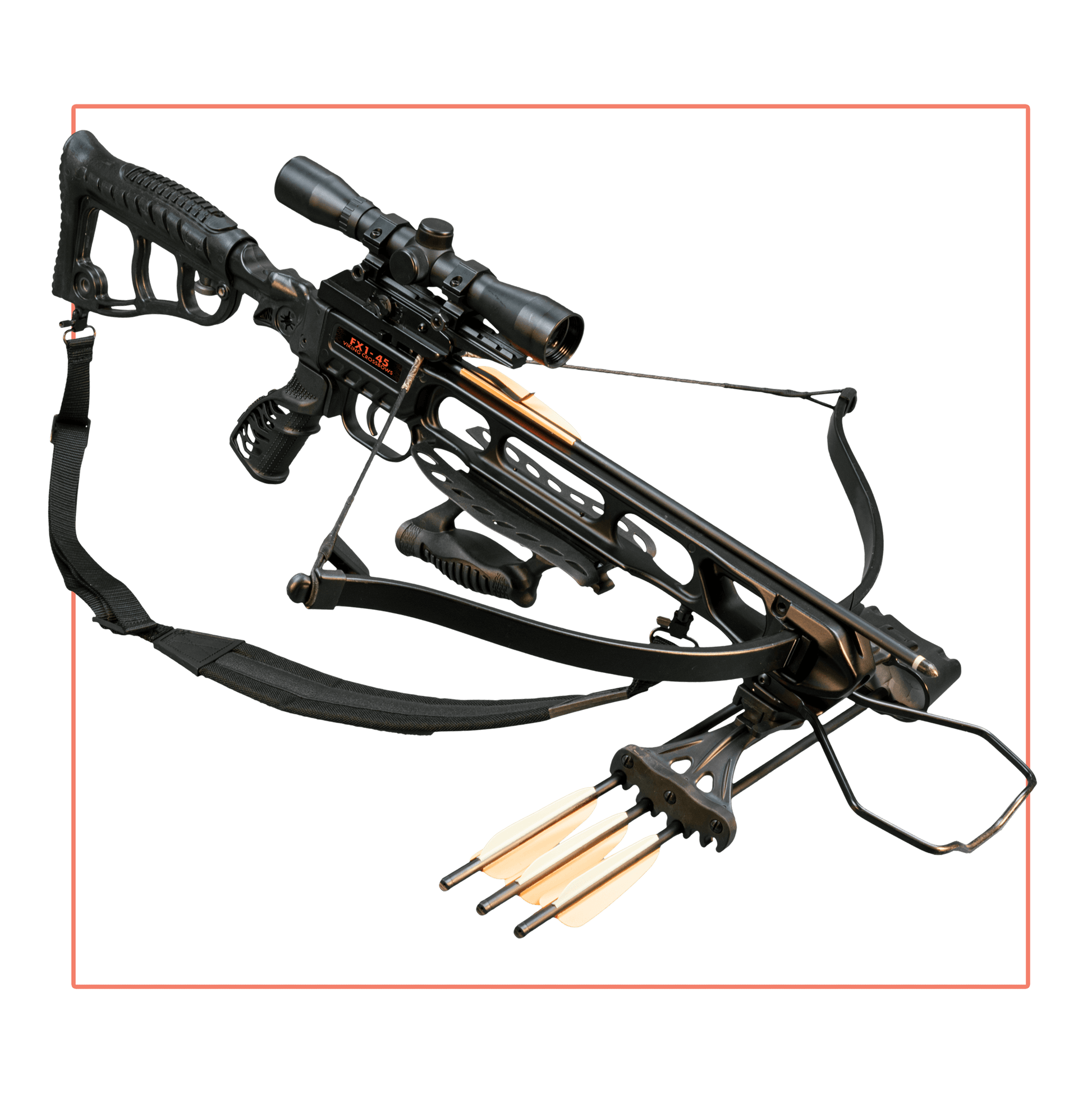 The Famous Viking FX1 Recurve Crossbow [Rifle and .45] – Masters