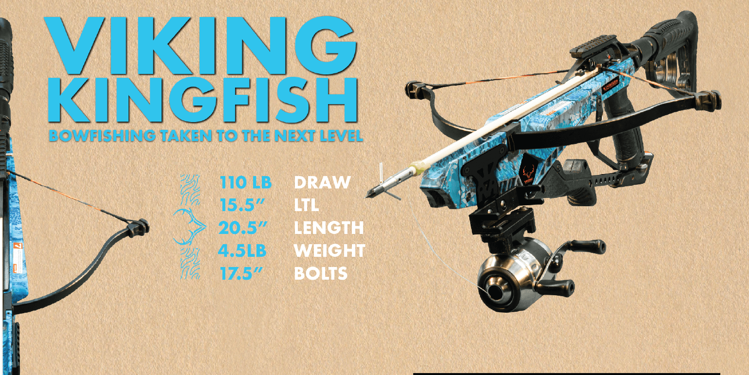 Viking Kingfish Recurve Crossbow : Bowfishing Package – Masters Outdoors